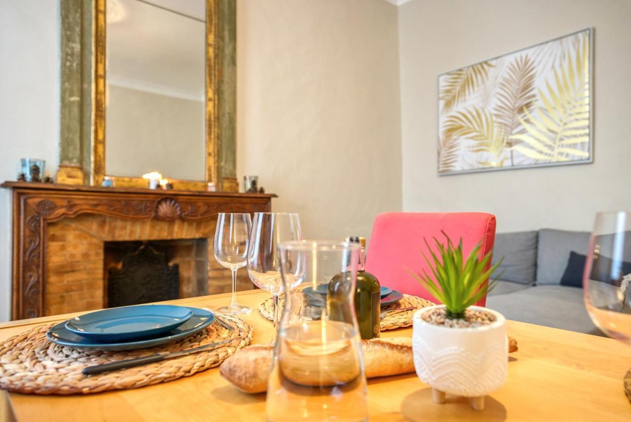 Superbe Appartement 95M2 Proche Arenes- Parking Offert Nîmes Kültér fotó