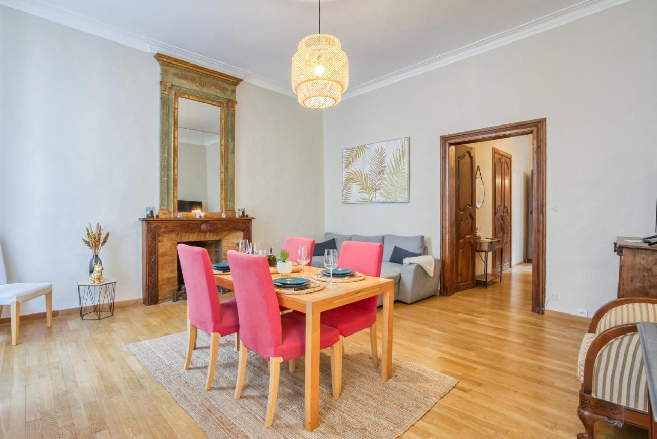 Superbe Appartement 95M2 Proche Arenes- Parking Offert Nîmes Kültér fotó